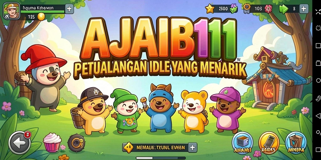 Tampilan gameplay AJAIB11 yang menarik dan interaktif.