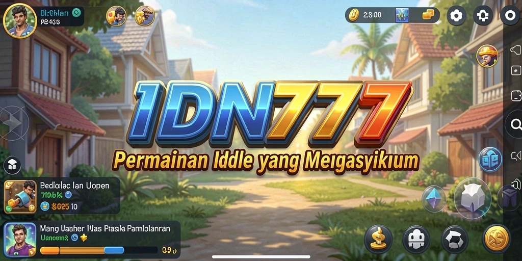 Tampilan gameplay IDN777 yang menawan dan interaktif.