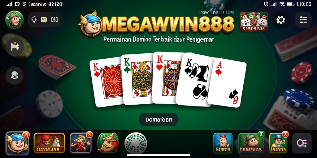 Screenshot MEGAWIN888 menunjukkan gameplay seru dan interaksi pemain.