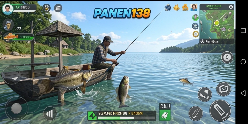 Tangkapan ikan besar dalam gameplay PANEN138 yang menakjubkan.