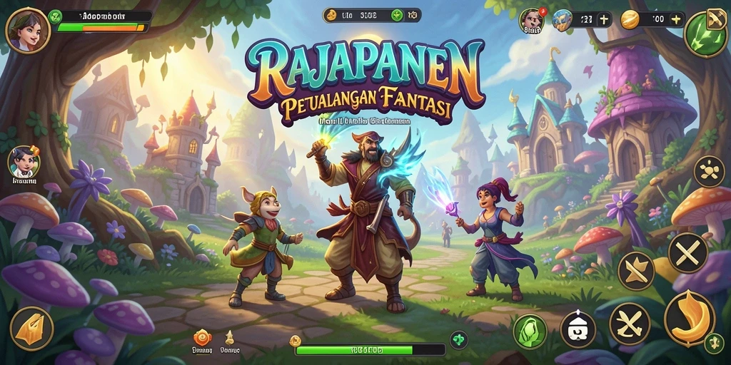 Tampilan gameplay RAJAPANEN yang seru dan menantang.